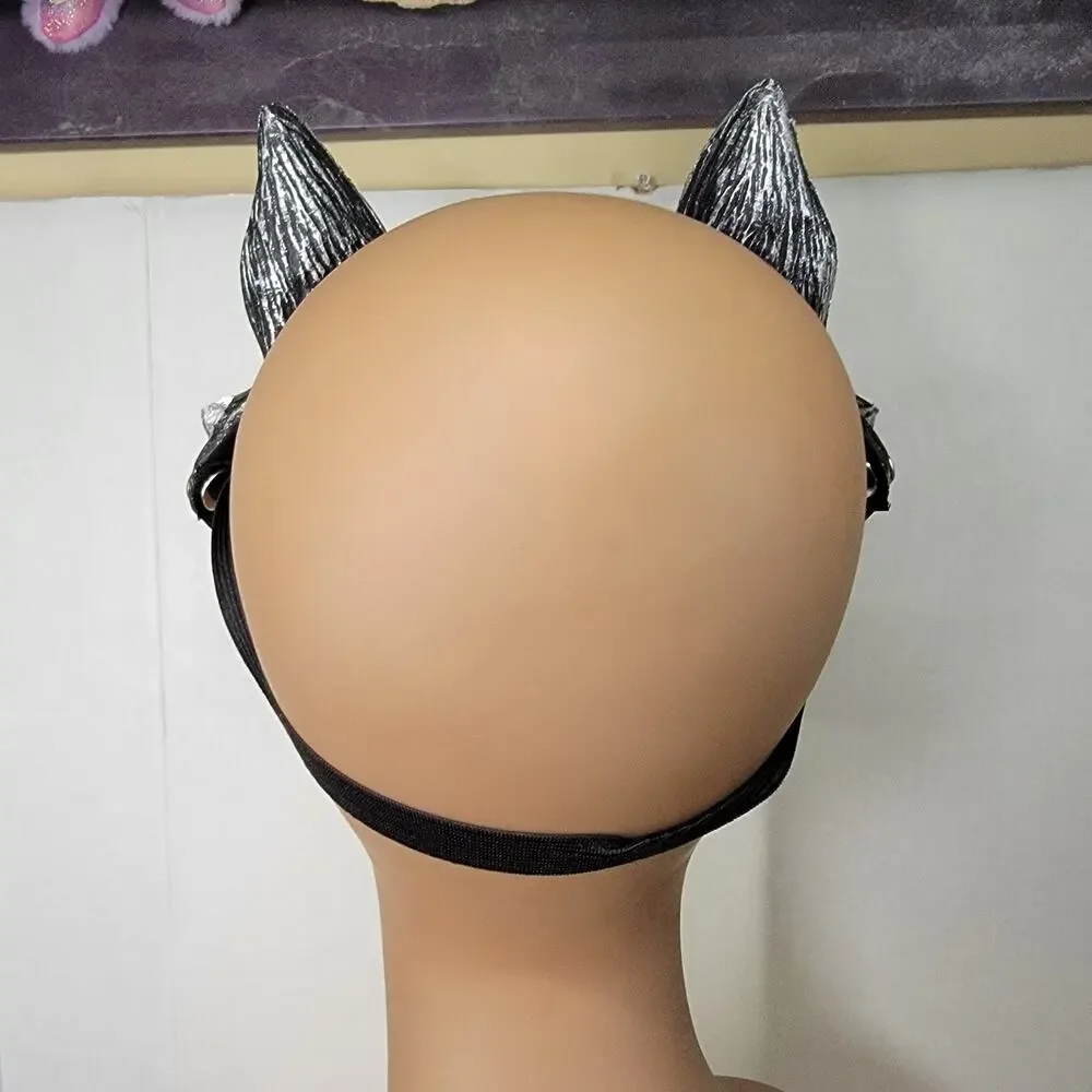 3D Half Face Werewolf Masquerade Rubber Mask